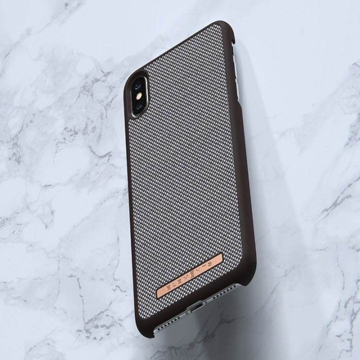 Dėklas iPhone Xs Max, rudas Nordic Elements Saeson Idun