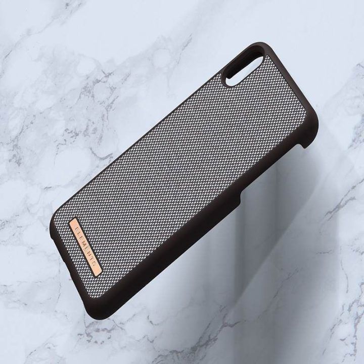 Dėklas iPhone Xs Max, rudas Nordic Elements Saeson Idun