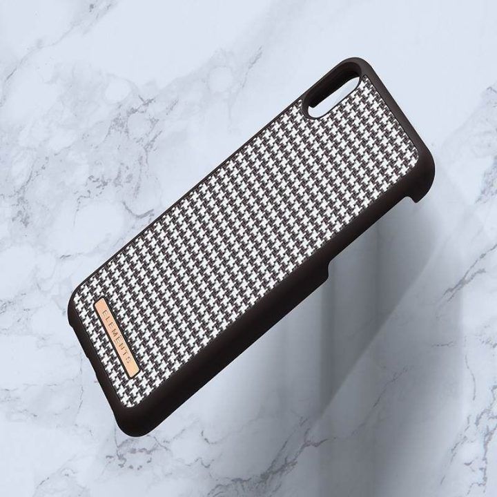 Dėklas iPhone Xs Max, rudas Nordic Elements Saeson Idun
