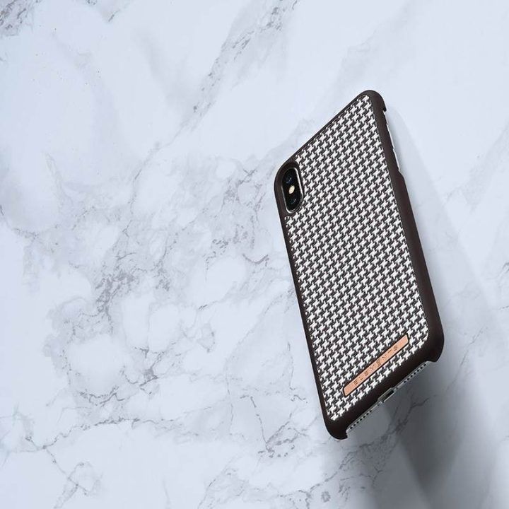 Dėklas iPhone Xs Max, rudas Nordic Elements Saeson Idun