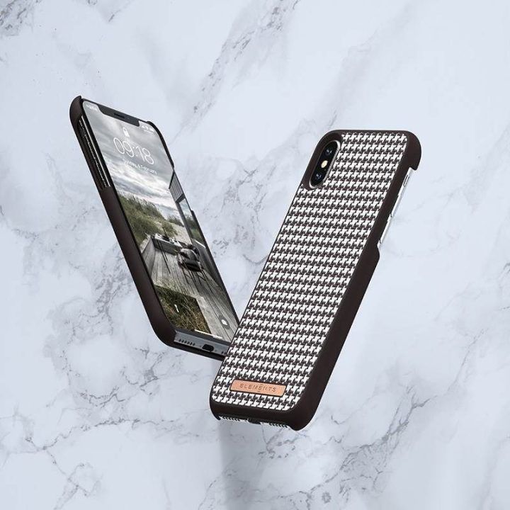 Dėklas iPhone Xs Max, rudas Nordic Elements Saeson Idun