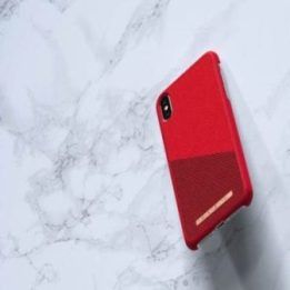 Dėklas iPhone Xs Max, raudonas, Nordic Elements Freja