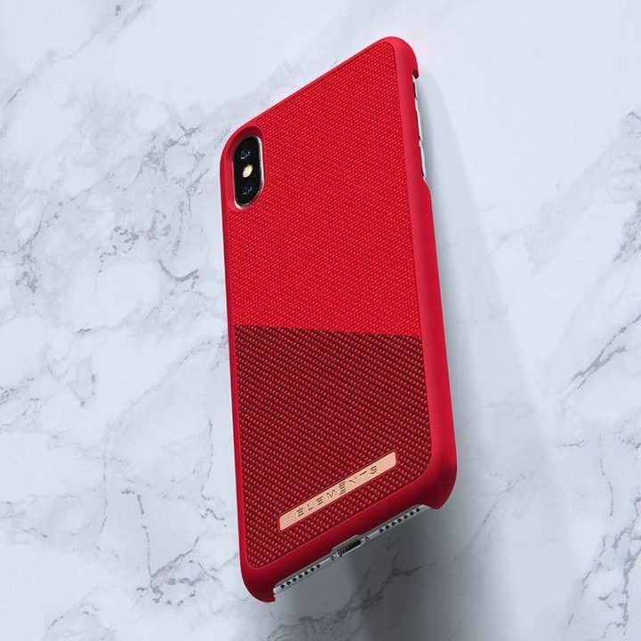 Dėklas iPhone Xs Max, raudonas, Nordic Elements Freja
