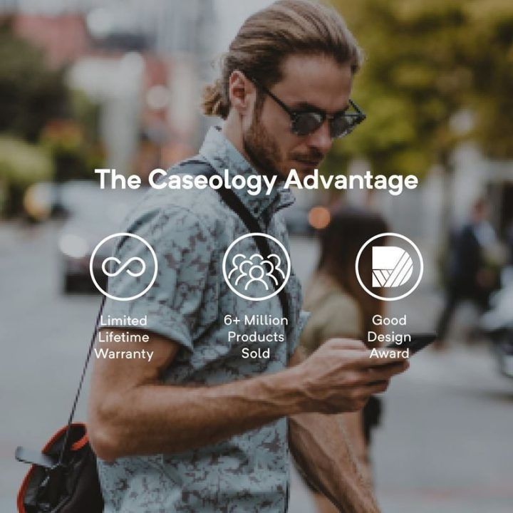 Dėklas iPhone Xs Max Caseology Vault, raudonas