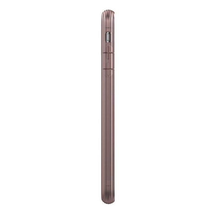 Permatomas dėklas iPhone Xs Max, rožinio aukso spalvos