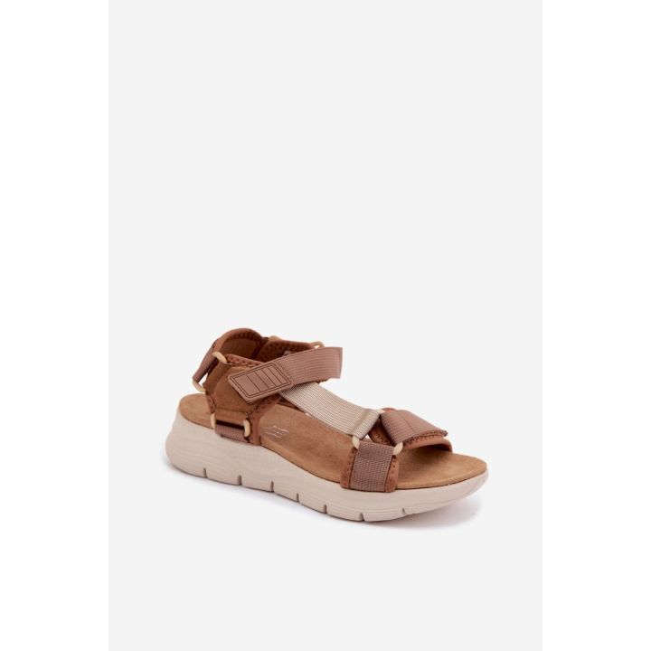 Rudos platforminės basutės Step in style