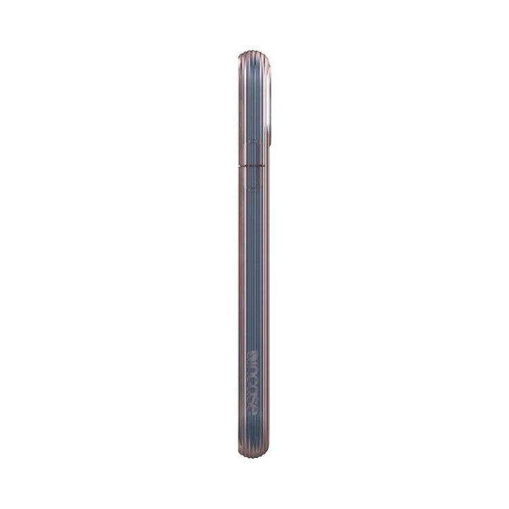 Permatomas dėklas iPhone XR, rožinio aukso spalvos