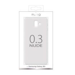 Permatomas dėklas Samsung Galaxy J6+ Puro 0.3 Nude