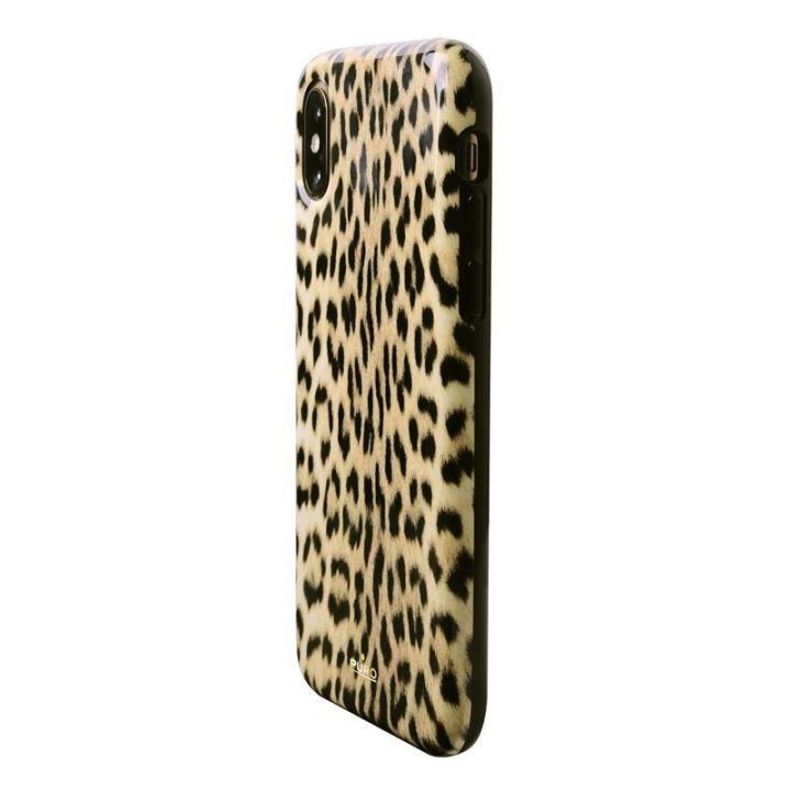 Dėklas iPhone Xs Max, PURO Glam Leopard