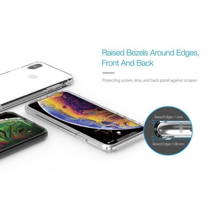 Dėklas Just Mobile Tenc Air iPhone Xs/X, juodas