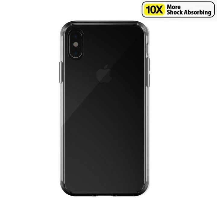Dėklas Just Mobile Tenc Air iPhone Xs/X, juodas