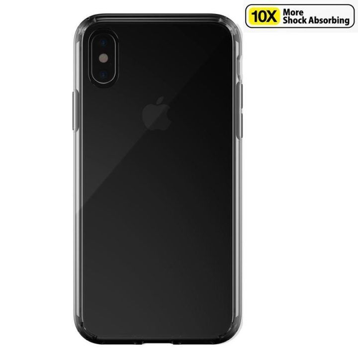 Dėklas iPhone Xs Max, juodas Just Mobile Tenc Air Case