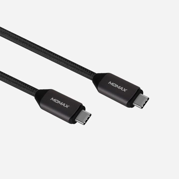 Momax Elite Link Type-C PD laidas, 1 m, juodas