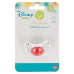 Disney Baby silikoninis anatominis čiulptukas, 6+ mėn., raudonas