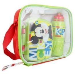 Mickey Mouse pietų rinkinys su gertuve 530 ml, maišelyje