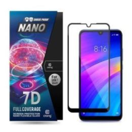 Apsauginis stiklas CRONG 7D Nano, Xiaomi Redmi 7