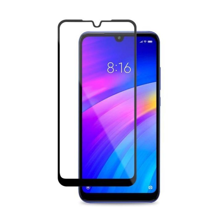 Apsauginis stiklas CRONG 7D Nano, Xiaomi Redmi 7