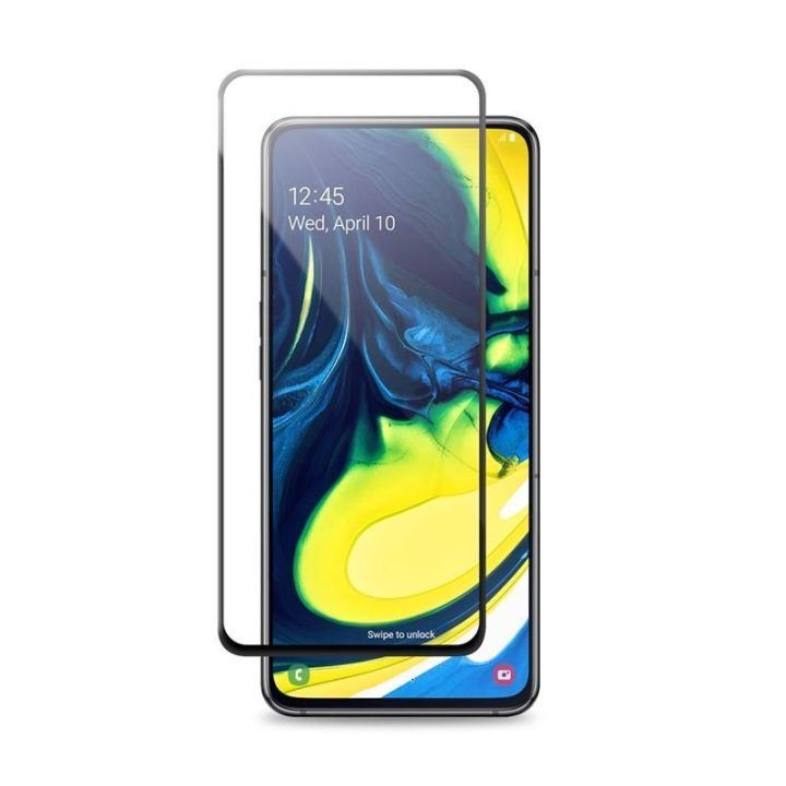 Apsauginis stiklas Crong 7D Nano Samsung Galaxy A80 / A90