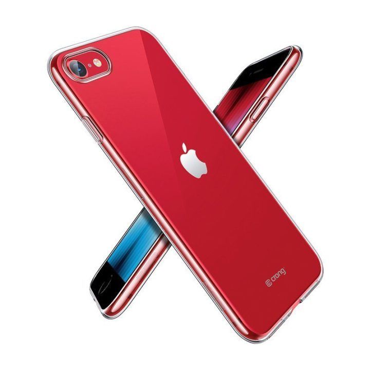 Permatomas dėklas Crong Crystal Slim Cover iPhone SE 2020 / 8 / 7