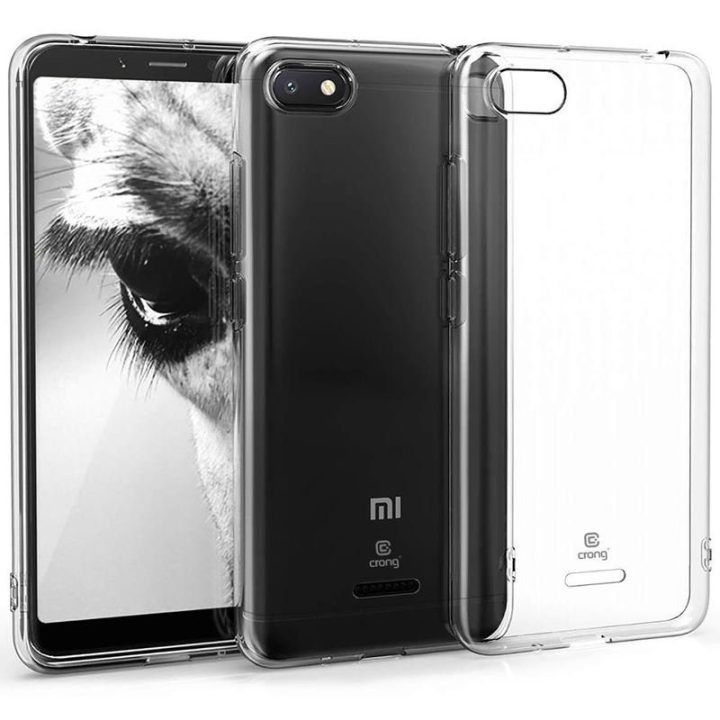 Permatomas dėklas Xiaomi Redmi 6A Crong Crystal Slim