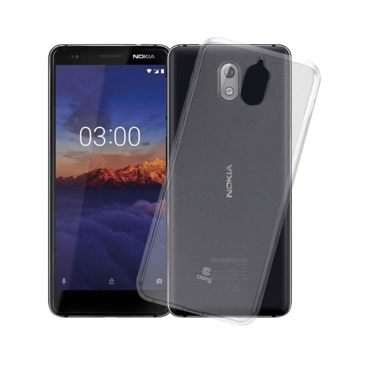 Permatomas dėklas Nokia 3.1 Crong Crystal Slim