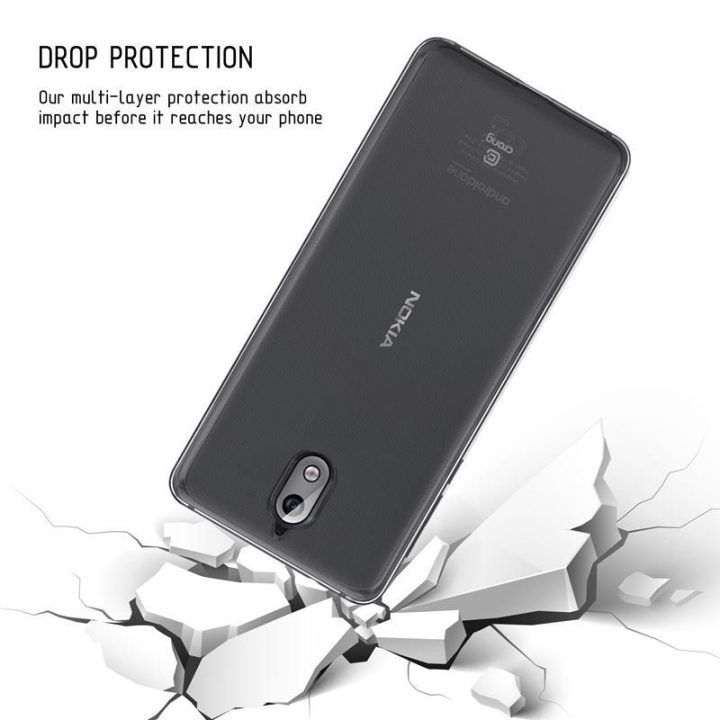 Permatomas dėklas Nokia 3.1 Crong Crystal Slim