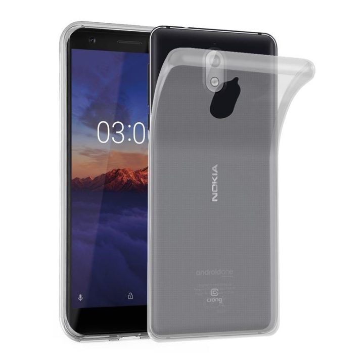 Permatomas dėklas Nokia 3.1 Crong Crystal Slim