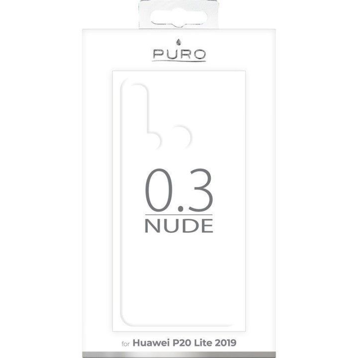Permatomas dėklas Huawei P20 Lite (2019) 6.4" PURO 0.3 Nude