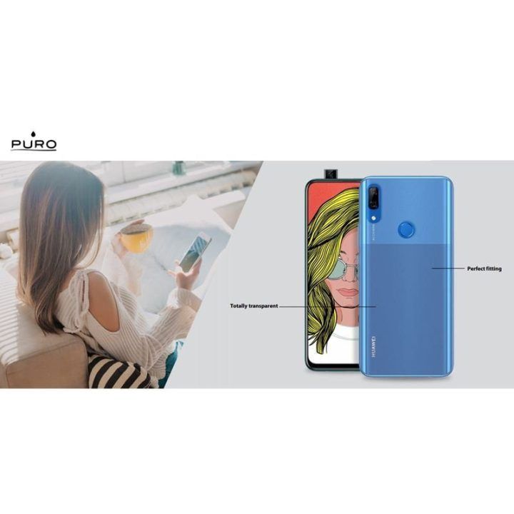 Permatomas dėklas Huawei P Smart Z PURO 0.3 Nude