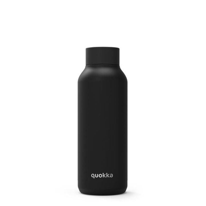 Nerūdijančio plieno gertuvė 510 ml, juoda Quokka Solid