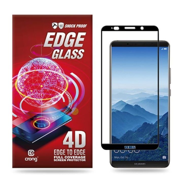 Apsauginis stiklas Huawei Mate 10 Crong Edge Glass 4D