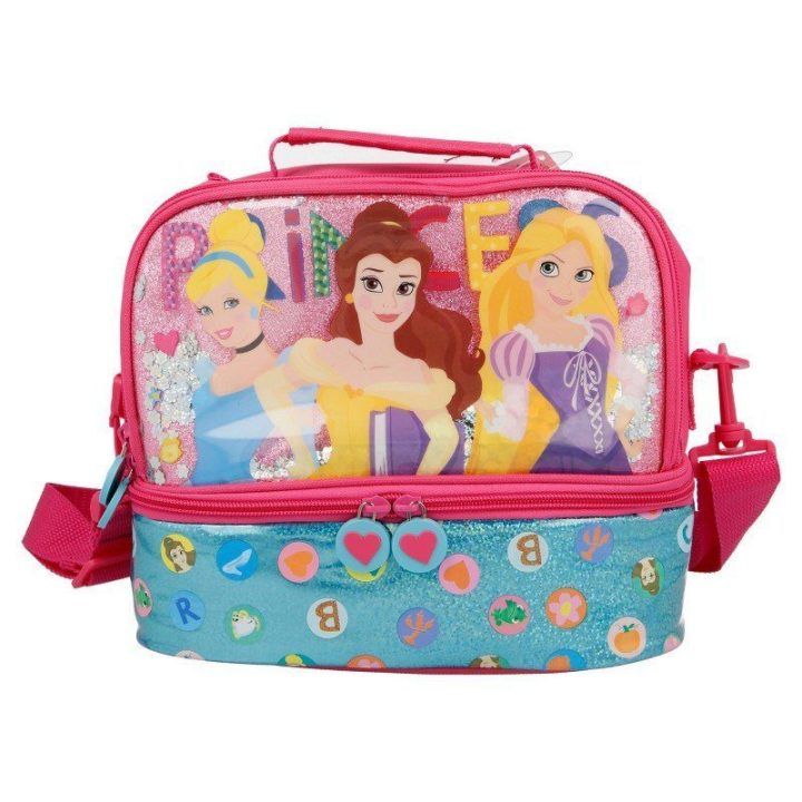 Disney Princess dviejų skyrių terminis krepšys