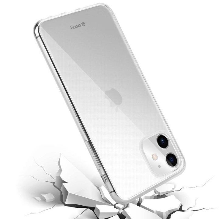 Permatomas dėklas iPhone 11 Crong Crystal Slim