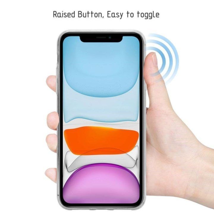 Permatomas dėklas iPhone 11 Crong Crystal Slim