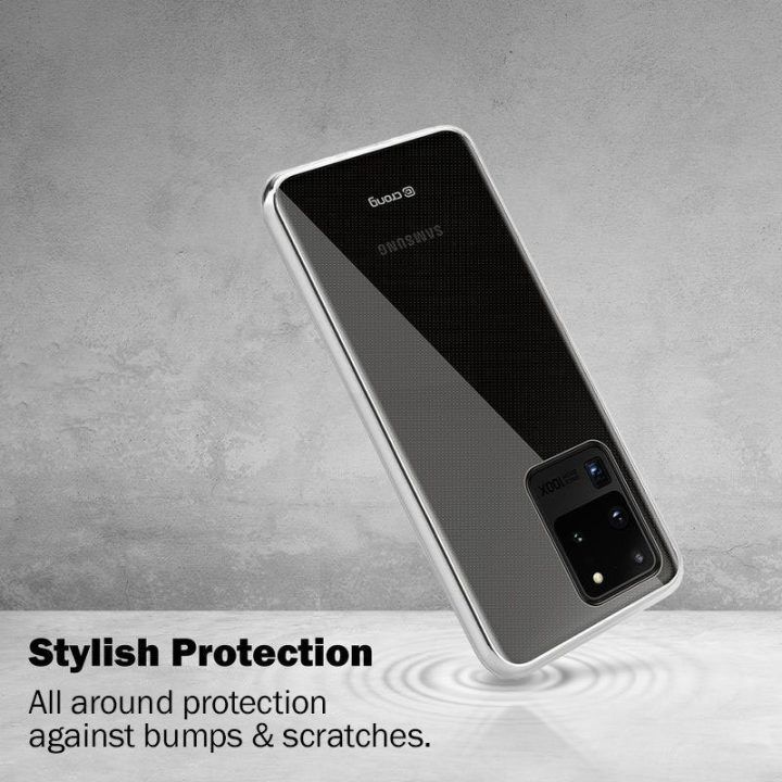 Permatomas plonas dėklas iPhone 11 Pro Crong Crystal Slim