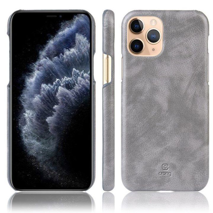 Crong Essential Cover dėklas iPhone 11 Pro Max, pilkas