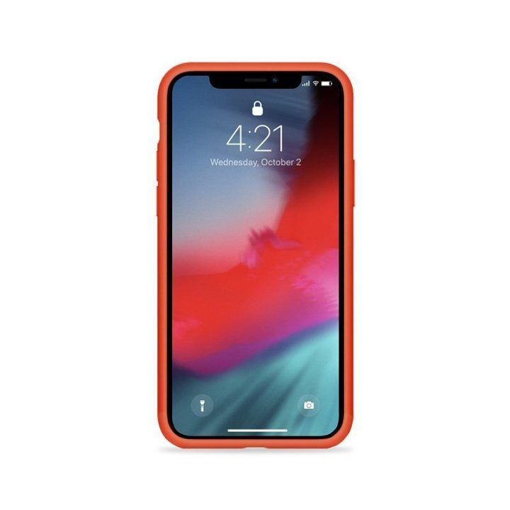 Dėklas iPhone 11 Pro Crong Color Cover, raudonas