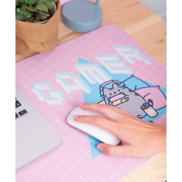 Pusheen žaidimų ir darbo kilimėlis XXL, 80 × 35 cm