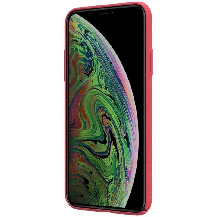 Dėklas Apple iPhone 11 Pro Nillkin Super Frosted Shield, raudonas