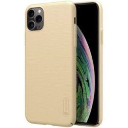 Dėklas Nillkin Super Frosted Shield iPhone 11 Pro Max, auksinis