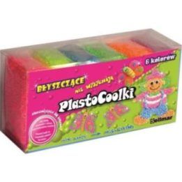 PlastoCoolki blizgūs spalvoti plastiko kamuoliukai