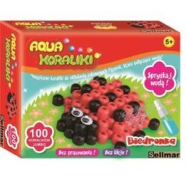Aqua Beads Boružėlė, 100 jumbo karoliukų