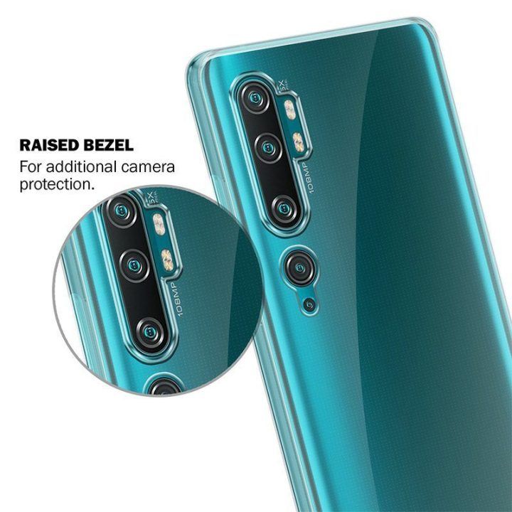 Permatomas dėklas Xiaomi Mi Note 10 / Mi Note 10 Pro