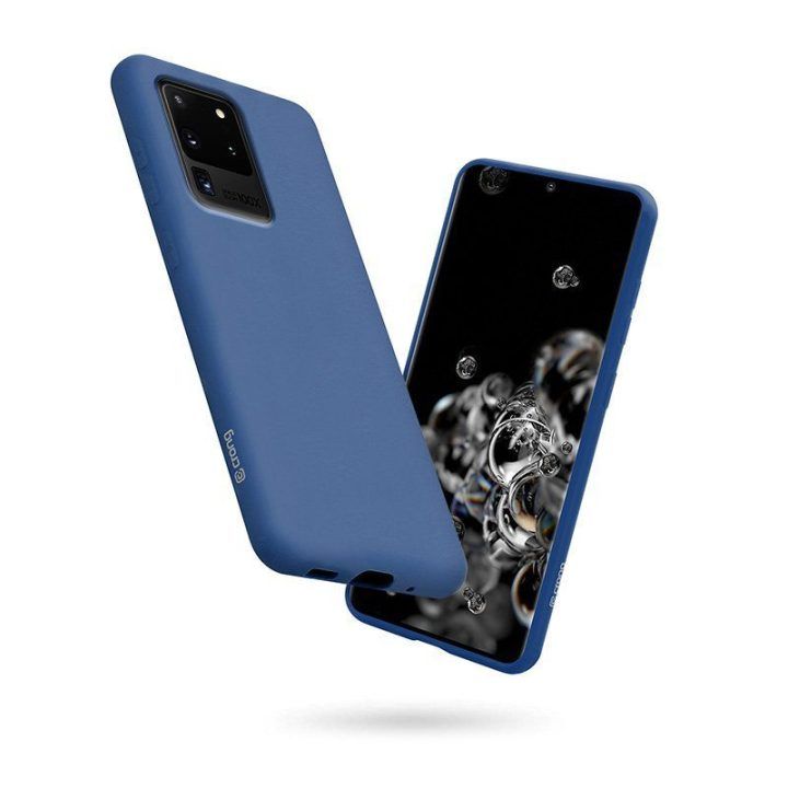 Crong Color Cover dėklas Samsung Galaxy S20 Ultra, mėlynas