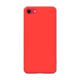 Crong Color Cover raudonas dėklas iPhone SE/8/7