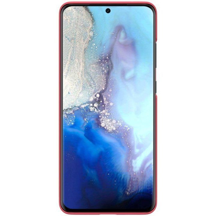 Dėklas Samsung Galaxy S20 Ultra, raudonas Nillkin Super Frosted Shield