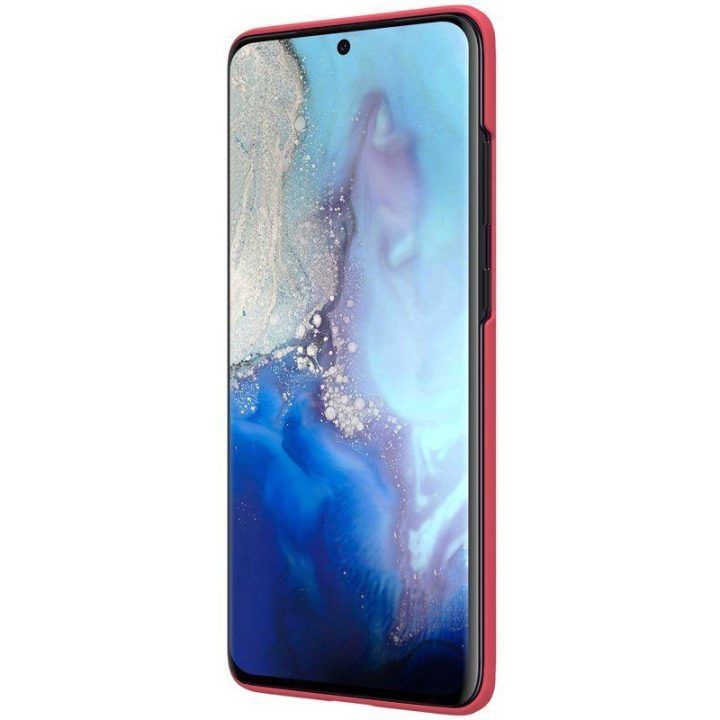 Dėklas Samsung Galaxy S20 Ultra, raudonas Nillkin Super Frosted Shield