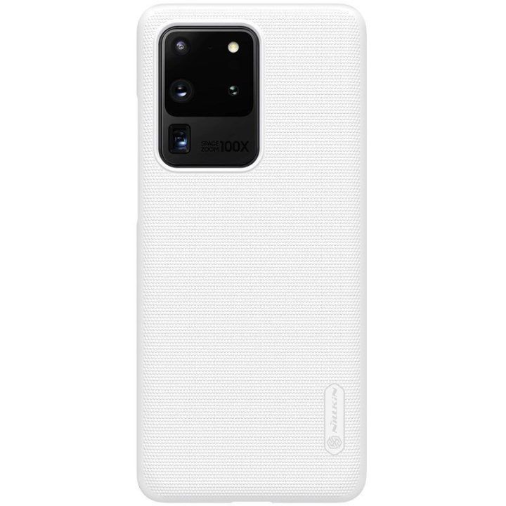 Nillkin Super Frosted Shield dėklas Samsung Galaxy S20 Ultra, baltas