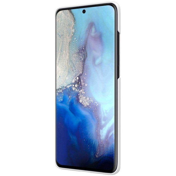 Nillkin Super Frosted Shield dėklas Samsung Galaxy S20 Ultra, baltas
