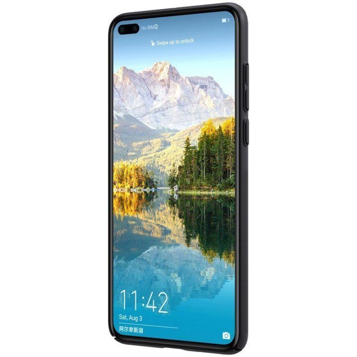 Dėklas Huawei P40 Nillkin Super Frosted Shield, juodas